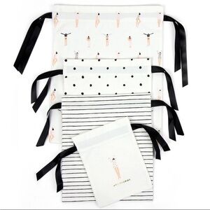 Kate Spade Getting Dressed Travel Bag Set NWT